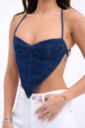6968 KOT CROP-MAVİ resmi